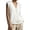 #01White, variant on Womens Solid Fuzzy Knit Vest V Neck Button Front Sleeveless Cardigan Loose Fit Knitted Waistcoat Casual Layering Sweater Vest Gray 2XL