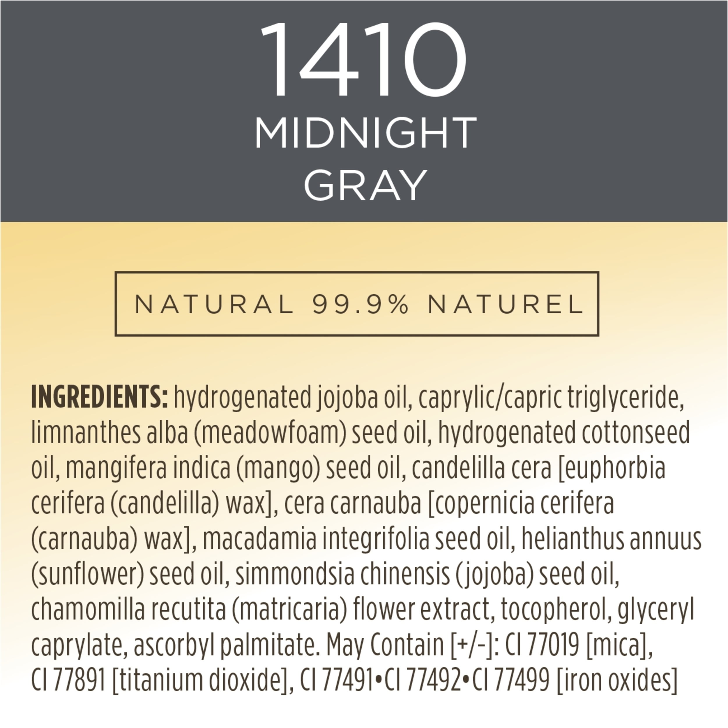 Burt's Bees Nourishing Eyeliner, Midnight Gray, 0.04 oz
