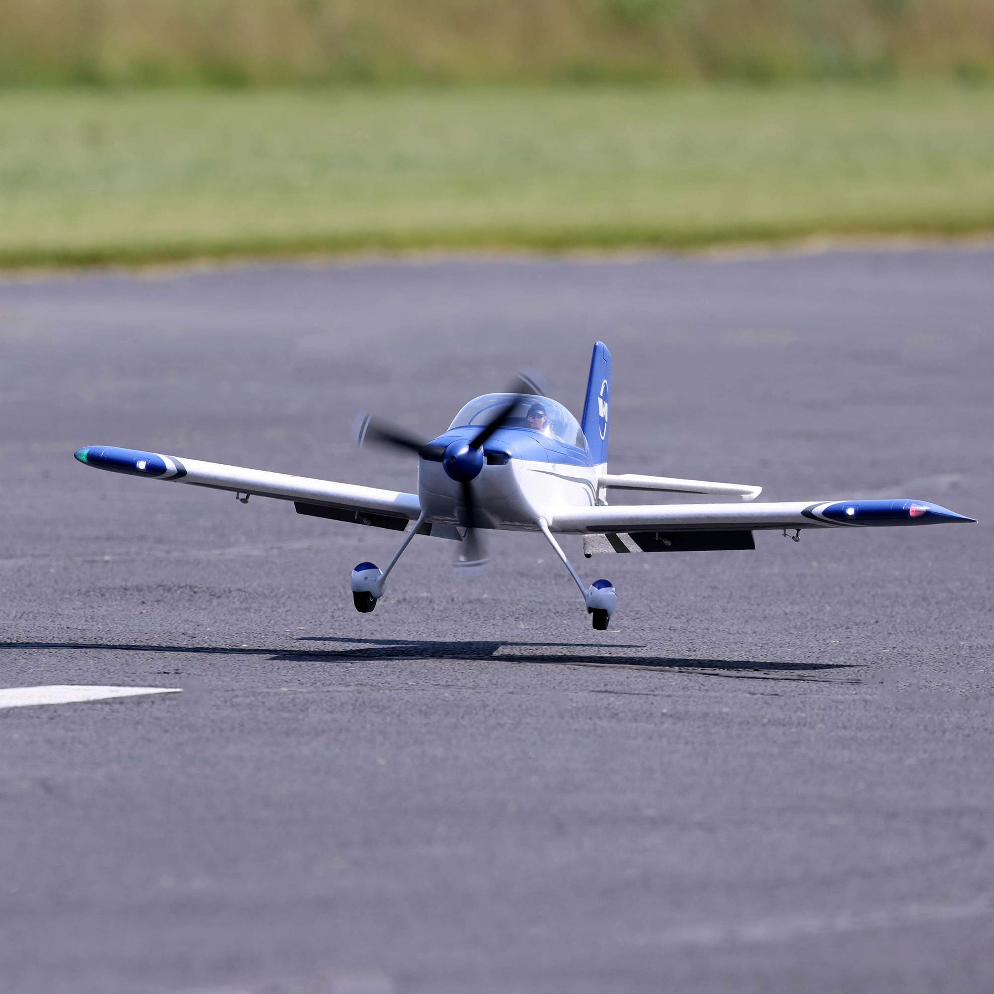 E-flite RC Airplane RV-7 1.1m BNF Basic Transmitter Battery and Charger Not Included with SAFE Select and AS3X EFL01850 Airplanes B&F Electric