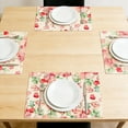 thumbnail image 3 of Valentine's Day Decorations Anniversary Placemats Elegant Table Settings for Romantic Date Nights and Kitchen Table Decorations at Home, 3 of 5