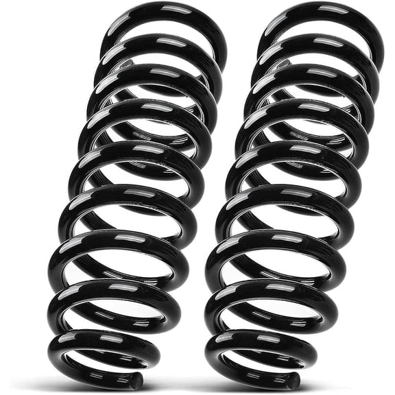 A-Premium 2Pcs Rear Suspension Coil Spring Set Compatible with Ford Explorer 2002-2005 & Mercury Mountaineer 2002-2005, Driver and Passenger Side, Replace# 1L245534BD, 1L2Z5560BA
