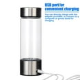 thumbnail image 2 of H2next Hydrogen Water Bottle, H2 Next Hydrogen Water Bottle with SPE & PEM Technology, Portable Hydrogen Water Bottle Generator - Protect Your Health with Hydrogen, for Home Office Travel (Blue), 2 of 7
