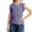 Purple, variant on AUNVITO Girls Polka Dot Print Sleeveless Round Neck Tank Top Casual Fashion