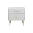 thumbnail image 3 of Linon Galena 2-Drawer Nightstand, White, 3 of 19