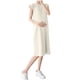 thumbnail image 1 of Manga Corta Vestido de Maternidad Cuello Redondo Suelto Cómodo Color Sólido Embarazo Vestido Pantalones, 1 of 5