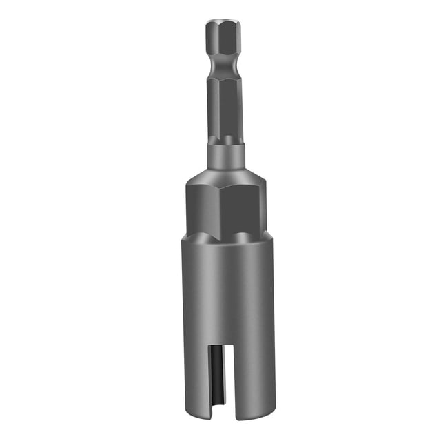 2 Pack Deep Power Wing Nut Driver, Slot Wing Nuts Drill Bit Socket, Wrenches Tools Set for Panel Nuts Screws Eye C Hook Bolt, 1/4 Inch Hex Shank