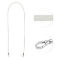 thumbnail image 3 of Unique Bargains 1 Pc Durable Handbag Strap for Office White PU Metal, 3 of 5