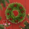 thumbnail image 6 of Hometravel Simulated Christmas Wreath, Artificial Pine Door Window Decoration, All-Season Holiday Wreath for Indoor Outdoor Display on Wall, Entrance, 6 of 6