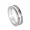 Silver, variant on Women Stainless Steel Personality Creative Hip Hop 6mm Piano Musical Roman Numerals Ring Promise Wedding Band Gold Size 9