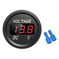 thumbnail image 1 of Medidor de voltaje del voltímetro del panel digital impermeable D1 para el carro del yate del barco del coche ATV, 1 of 7