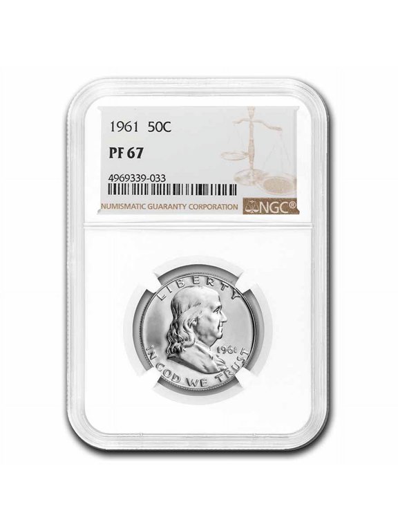 1961 Franklin Half Dollar PF-67 NGC