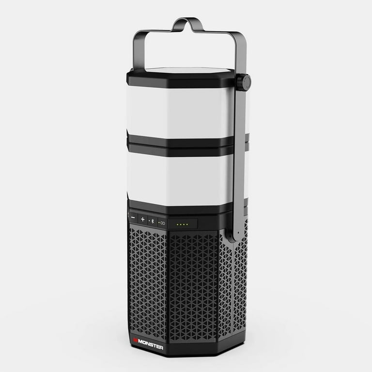 Monster Luna Portable Bluetooth Speaker, 360Â° Sound, RGB