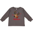 thumbnail image 3 of Inktastic Merry Christmas Reindeer Boys or Girls Long Sleeve Toddler T-Shirt, 3 of 5