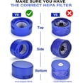 thumbnail image 4 of Filter till Dyson V7 V8 SV10 SV11 dammsugare, 2 HEPA-efterfilter och 2 förfilter, ersättningsdelar 965661-01 och 967478-01, 4 of 5
