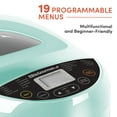 thumbnail image 5 of Elite Gourmet 2 lb Programmable Bread Maker Nonstick Pan, 19 Digital Presets, 5 of 7
