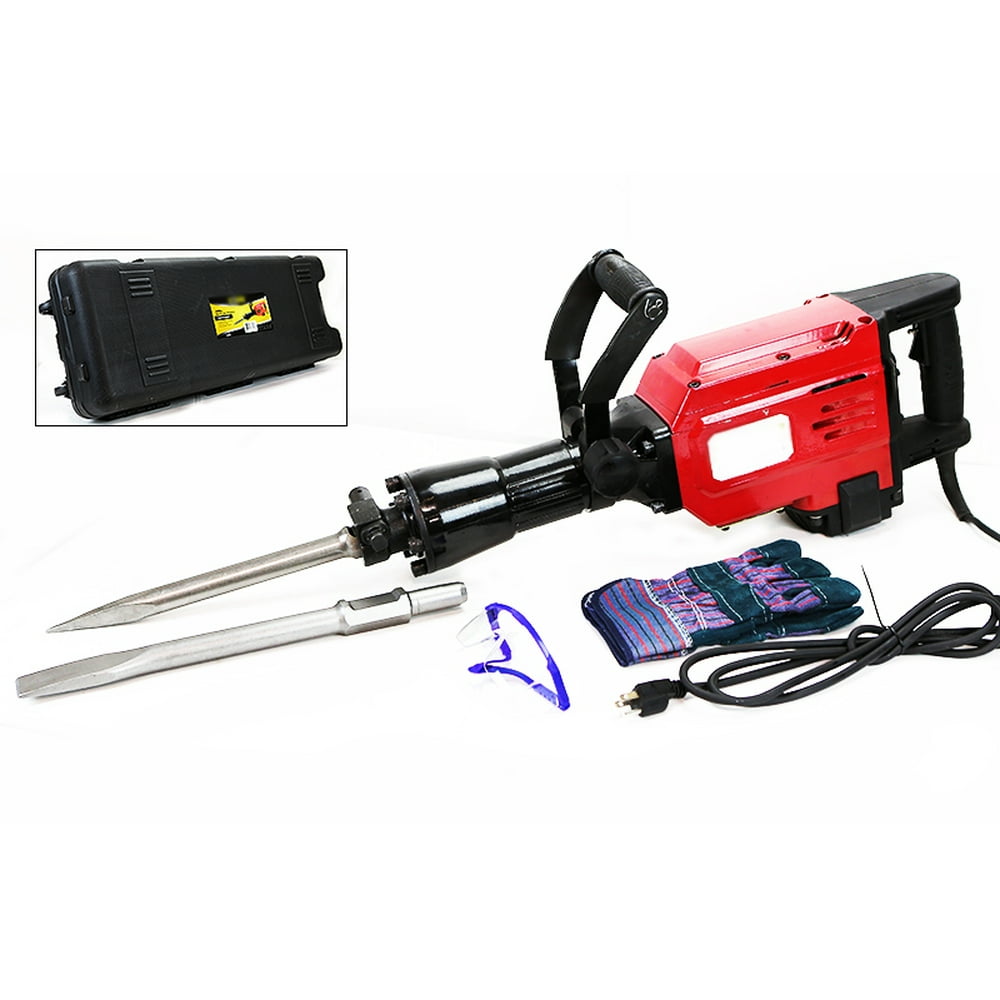 Stark 2800W Electric Jack Hammer Concrete Demolition Chisel Bit Set