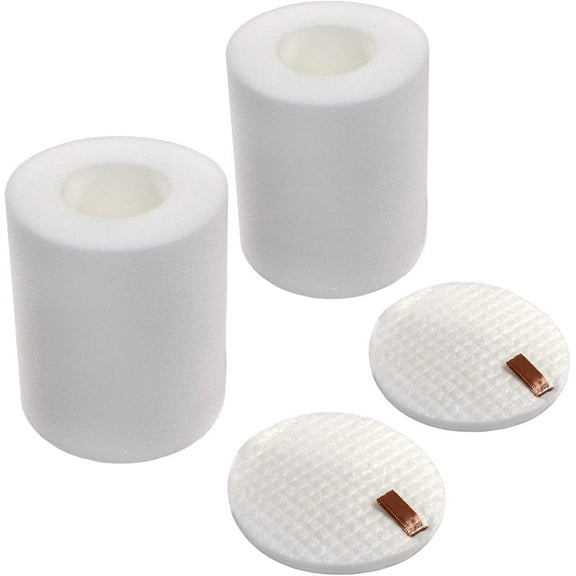 HQRP 2-Pack Foam & Felt Filter Kit for Shark Rotator NV755 UV795 Powered Lift-Away XL Upright Vacuum Cleaners, XFF755