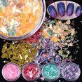 thumbnail image 5 of opvise 12 Colors UV Gel Nail Art Glitter Dust Powder Shimmers Acrylic Tip DIY Decor, 5 of 8