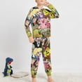 thumbnail image 2 of Gravity Falls Little Big Bo-ys Gi-rls Pajamas Set Long Sleeve Ki-ds PJs Sleepwear, 2 of 8