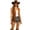 Brown, variant on EYNMVR Tassel Vest Suede Cowgirl Long Fringe Waistcoat Sleeveless Cardigan Jacket Western Cowboy Outfit Hippie Vest Coat