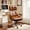 Brown (PU Leather), variant on XIZZI Executive Office Chair, Oversized Computer Desk Chair with High Back, Ergonomic Elegant Design, Multi-Layer Memory Foam Cushion, Brown (Suede Leather)