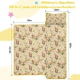thumbnail image 5 of Pioneer Flower Floral Print Pattern Toddler Nap Mats for Kids Preschool,Sleeping Mat Bag or Kids,Toddler Sleeping Bag,Toddler Nap Mat or Daycare, 5 of 6