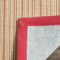 thumbnail image 5 of SAFAVIEH Natural Fiber Aspen Striped Area Rug, Rust, 3' x 5', 5 of 7