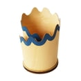 thumbnail image 1 of Portalápices de madera Macarena organizador de escritorio azul 3.9x5.5 pulgadas, 1 of 8