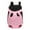 Pink, variant on kladzum Pet Carrier Backpack, Dog Carrier Backpack, Suitable for Traveling Hiking Camping for Small Medium Dogs Cats Puppies, Pet Front Backpack Travel Bag