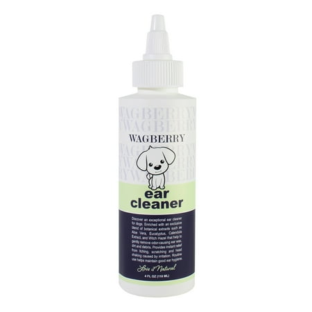 UPC: 0857826003728 | Wagberry Ear Cleaner for Dogs 4 oz.