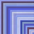 thumbnail image 1 of Ahgly Company Machine Washable Indoor Square Transitional Day Sky Blue Area Rugs, 6' Square, 1 of 7