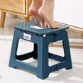 thumbnail image 3 of Portable Folding Stool Foldable Compact Stool for Outdoor Camping Fishing Picnics Heavy Duty PP Material Non Slip Seat Easy Carry Storage, 3 of 6