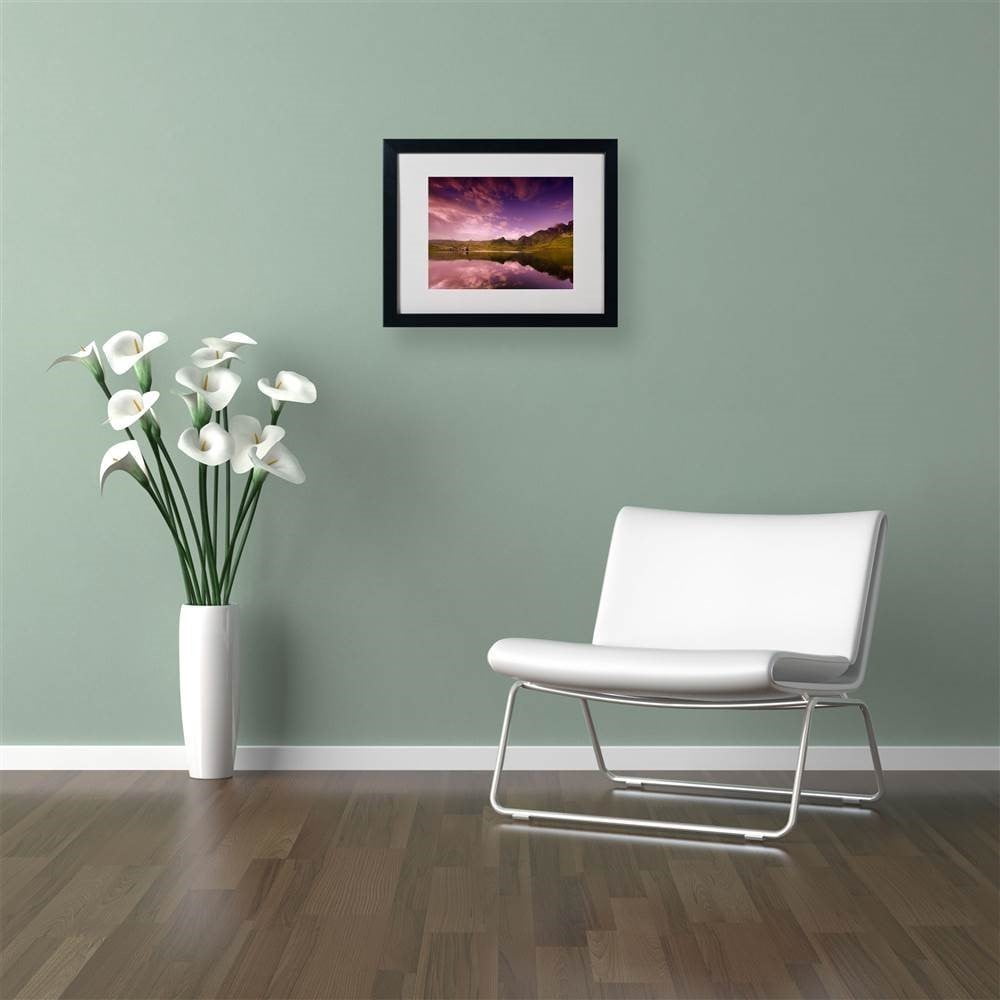 Trademark Fine Art "Beyond the Sky II" Canvas Art by Philippe Sainte-Laudy, Black Frame