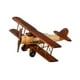 thumbnail image 2 of Modelo de avión hecho a mano, decoración de avión de escritorio, adorno de madera para oficinas. Estilo B, 2 of 9