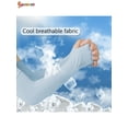 thumbnail image 4 of Spencer 5 Pair Cooling Arm Sleeves for Women Men, UV Sun Protection Sleeves to Cover Arm Tattoo for Biking Driving Hiking Outdoor Sports "Blue", 4 of 8