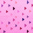 thumbnail image 1 of Ahgly Company Indoor Square Solid Pink Modern Area Rugs, 5' Square, 1 of 4
