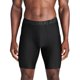 thumbnail image 2 of UNDER ARMOUR calzoncillos largos de hombre, pack de 3 - Performance Tech Mesh Long Boxer - Solid 9 in, Stretch, color liso Negro L (Large), 2 of 3