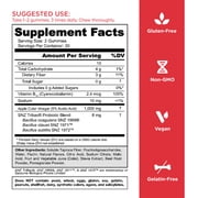 (2 pack) Goli Apple Cider Vinegar Zero Sugar Vegan Gummies, Vitamin B12, 60 Count