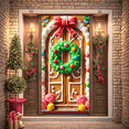 thumbnail image 3 of Festive Design Christmas Decoration Holiday Banner for Home Decor Seasonal Display Celebration, 3 of 9