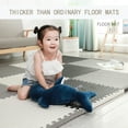 thumbnail image 4 of VerPetridure Foam Play Mat Floor Mat Interlocking Playmat Tiles for Kids,Puzzle Play Mat,Exercise Gym Mats 1/2 Thick EVA Foam Puzzle Floor Mat,11.8x11.8 Inch, 4 of 4