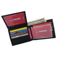 thumbnail image 3 of Men's RFID Blocking Premium Leather Classic Bifold 2 ID Card Holder Wallet with Gift Box, 3 of 15