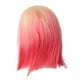 thumbnail image 5 of Peluca PequeñA de Fibra SintéTica de Pelo Corto y Liso de Encaje, Peluca Rosa Ombré, Peluca con Cabeza de Bob para Cosplay, Evento, Vestimenta, Club Nocturno, 5 of 5