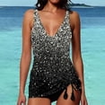 thumbnail image 2 of Women Swimsuits For Women Bathing Suits Two Piece Tops With Bikini Bottoms Twists Swimwear, 2 of 6