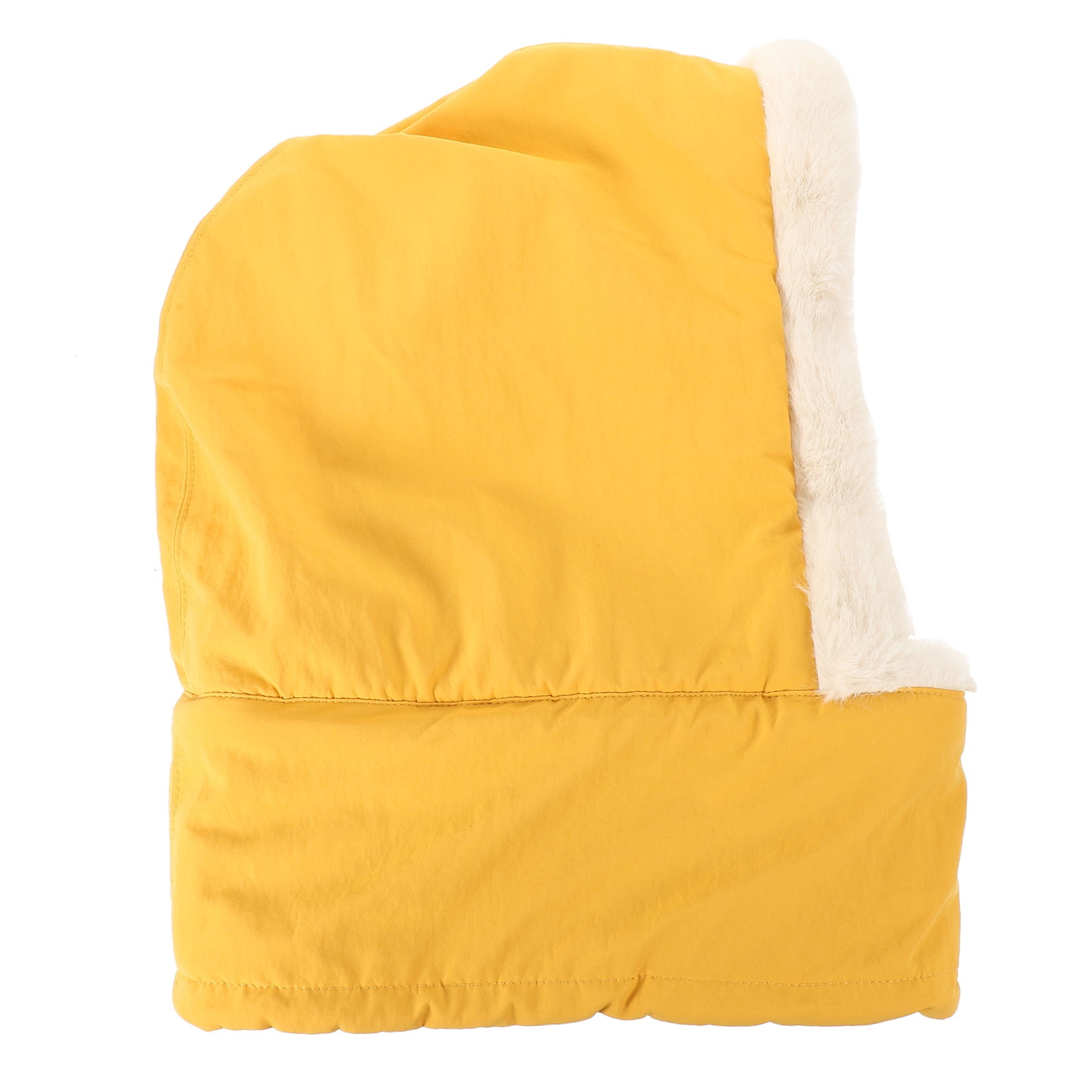 SKISUNO Cycling Mask Hood Orange Fleece Neck Warmer 1Pcs 15.7X9.8in