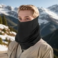 thumbnail image 2 of Unique Bargains 1 Pc Multi-function Face Scarf Mask Face Mask for Outdoor Cycling Black, 2 of 6