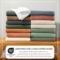 thumbnail image 2 of Great Bay Home Quick Dry Loop Textured 4-Pack Bath Towel Set, 54" x 27", Optic White, 2 of 6