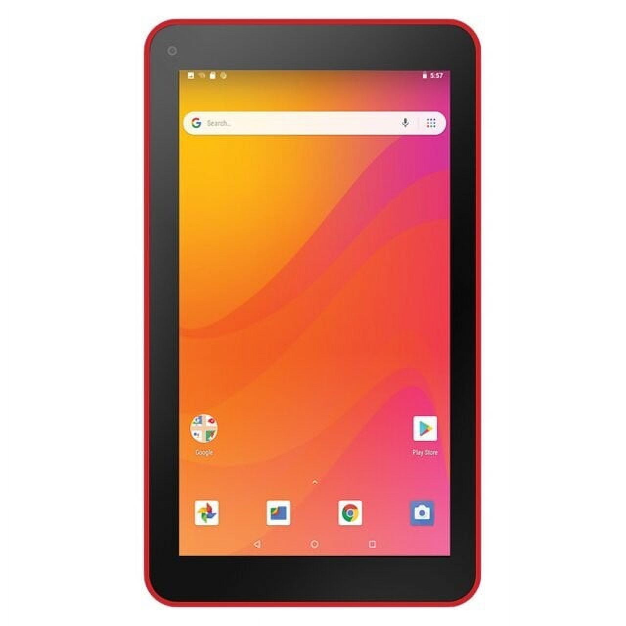 Ematic EGQ378RD 7 Tablet - Android 8.1 Oreo Go Edition - 1.2GHz - 16GB - 1GB RAM - Red