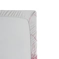 thumbnail image 3 of Ambesonne Floral Fitted Sheet, Pink Blossom Flower, Full Size, White and Pink, 3 of 3