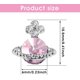 thumbnail image 2 of 10 piezas de diamantes de imitación de aleación de planetas para uñas, encanto de cristal de diamante, arte de uñas de lujo, 3D, forma de Saturno brillante, accesorios para uñas para niñas y mujeres, 2 of 5