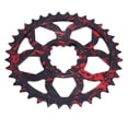 thumbnail image 1 of Bike Chainring, Positive Negative Tooth Design Aluminum Alloy Hollow Integrated Direct Mount Structure, for GXP Standard Interface, 1 of 7